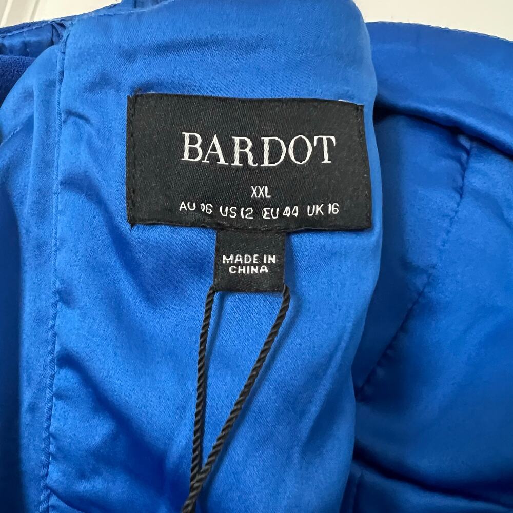 Bardot Flawed Gadise Sweetheart‎ Midi Dress Corset Formal Cocktail Wedding Guest - Picture 7 of 10